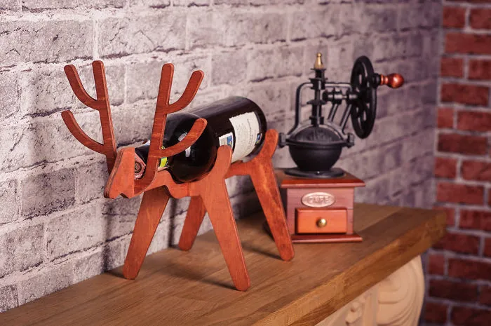 Cute Deer Wine Bottle Holder