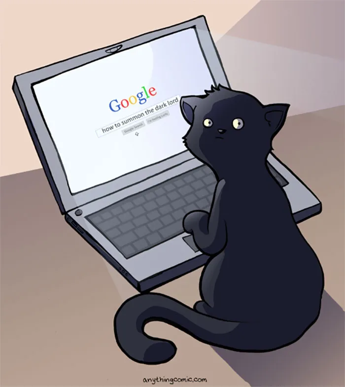 45 Comics That Perfectly Sum Up What It's Like To Live With Cats