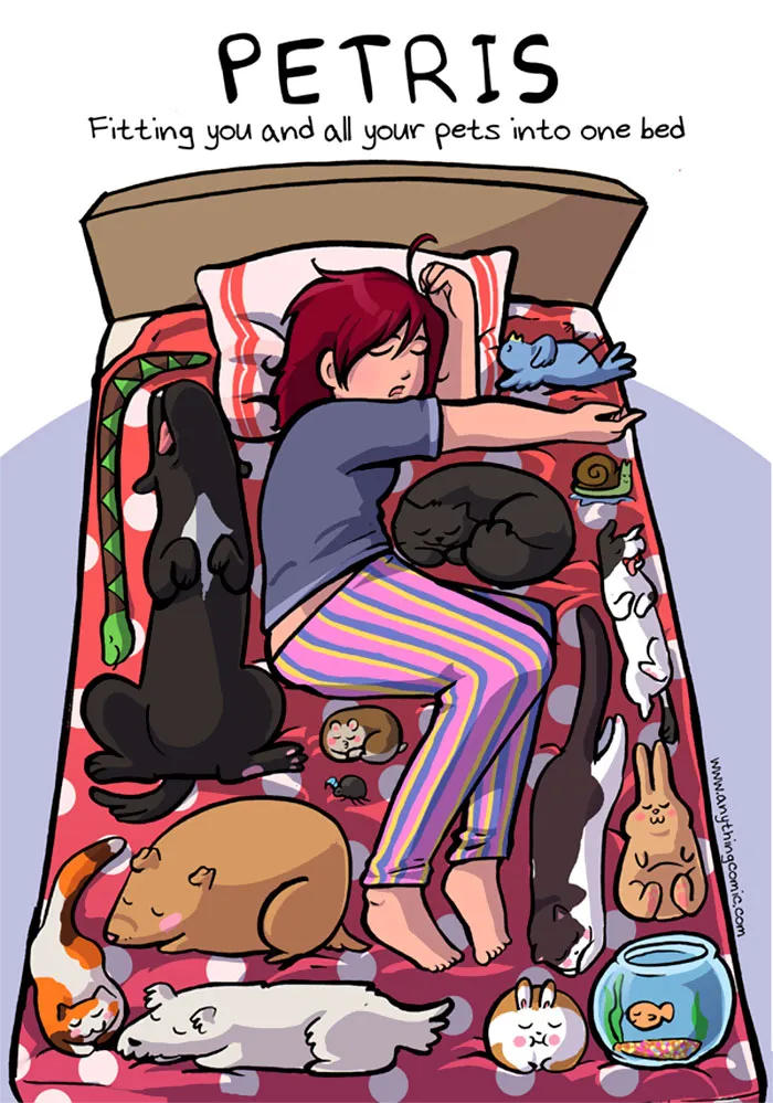 45 Comics That Perfectly Sum Up What It's Like To Live With Cats