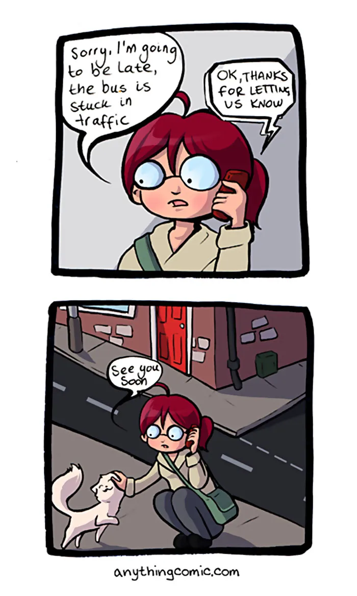 45 Comics That Perfectly Sum Up What It's Like To Live With Cats