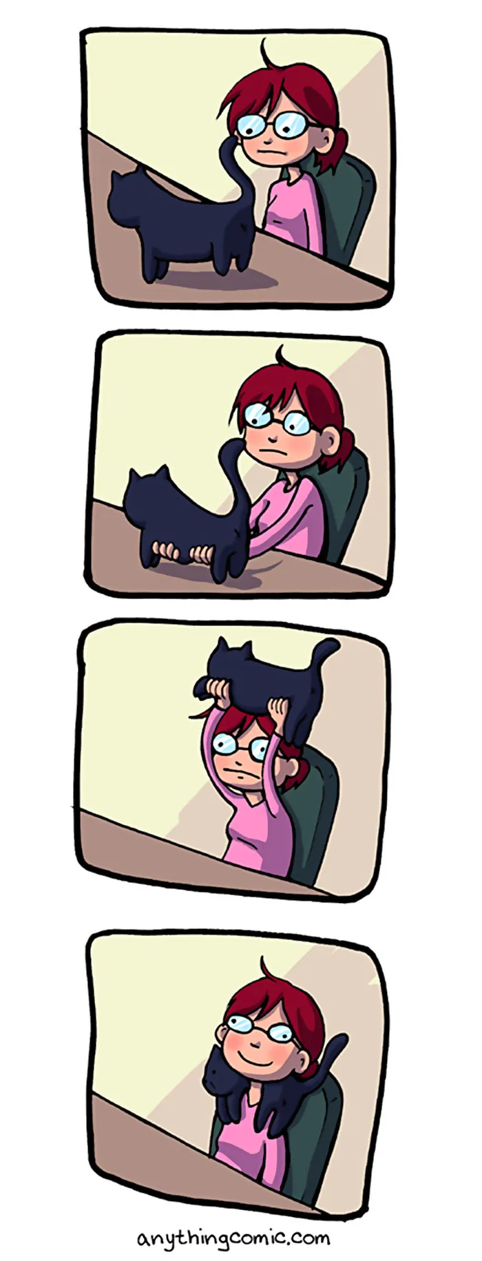 45 Comics That Perfectly Sum Up What It's Like To Live With Cats