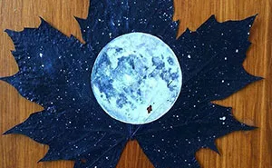 Maple Leaves Left In A Box For 15 Years Became Canvases For My Art
