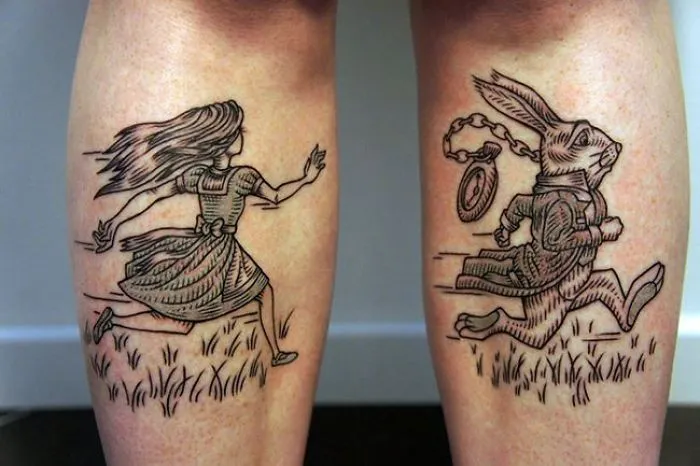 Alice In Wonderland Tattoo