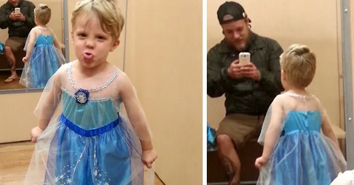 Boy Wanted To Be Elsa For Halloween And His Dad Had The Best Response Possible