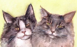 I Made 11 Drawings Of Cats Feeling Excellent About Themselves!