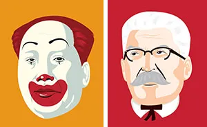 Dictators As Fast Food Mascots Show That We Are Still Free To Eat Well