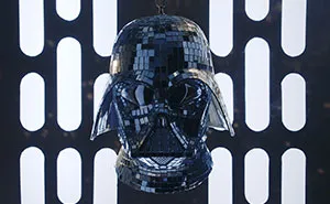 I Made A Darth Vader Disco Ball