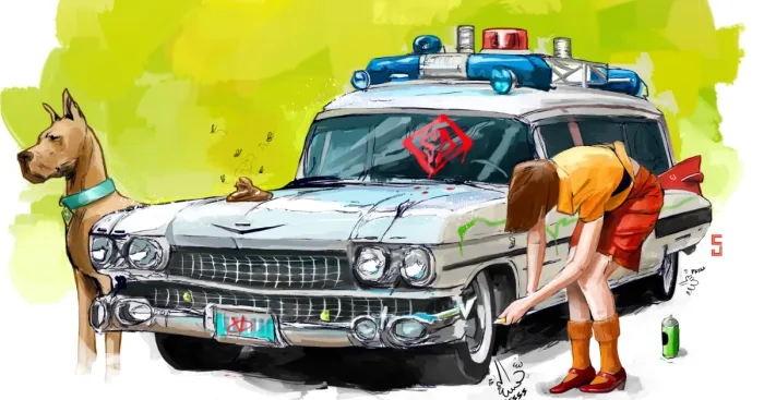Poking Fun: I Illustrated Pop Culture Vandalism