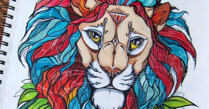 Spiritis: I Fill My Sketchbook With Mandala Animals