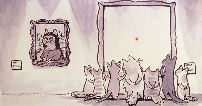 Meanwhile At The Cat Museum