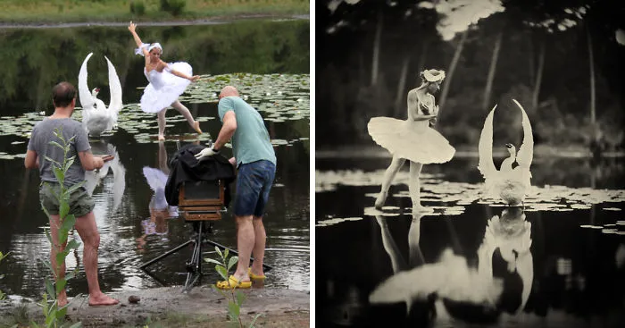 The Making Of 'Swan Lake,' My Wet Plate Collodion Photo