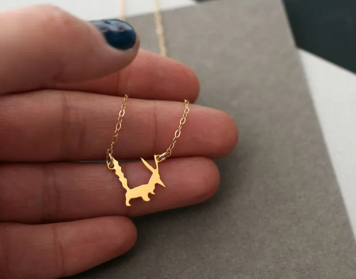 Little Prince Fox Necklace