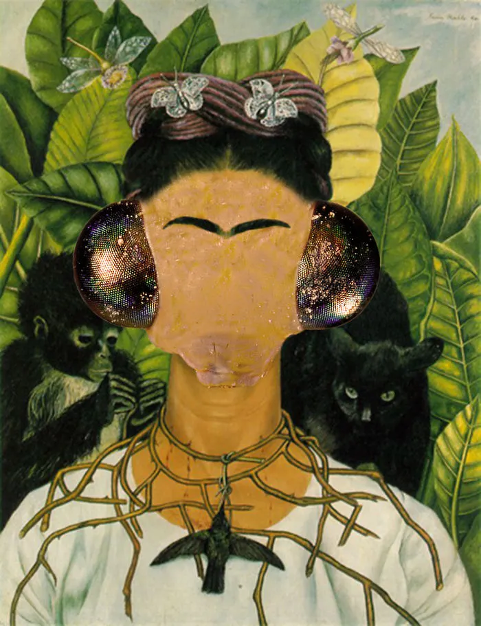 Sick Artist Puts Insect Heads On 10 Iconic Portraits