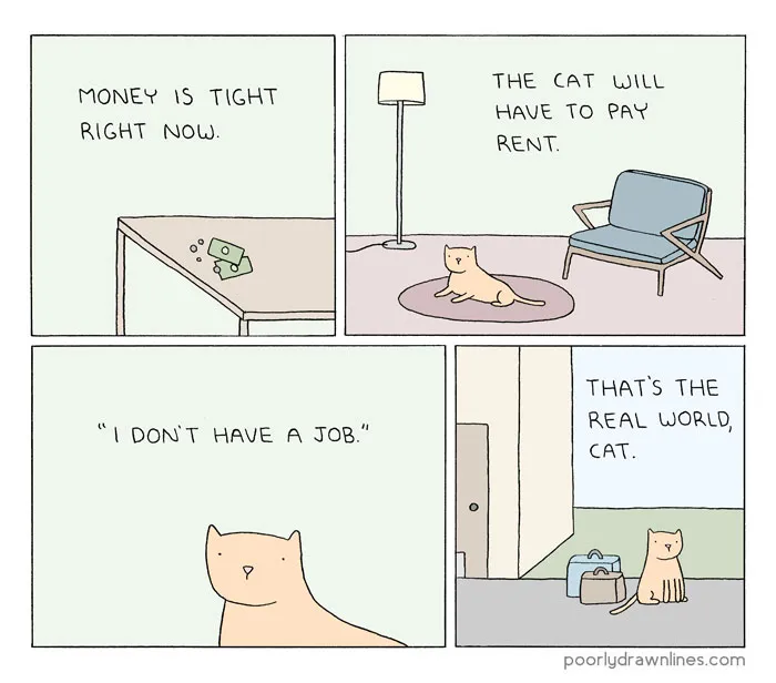 164 Funny Animal Comics Show Their Human-Like Problems