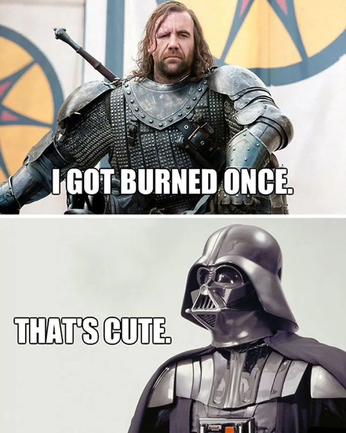 You Had It Coming, Darth...