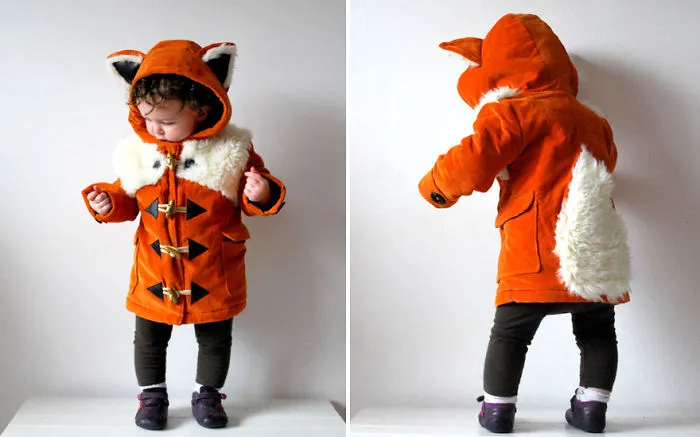 Kids Fox Coat