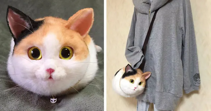 Cat Bags Are A New Craze In Japan