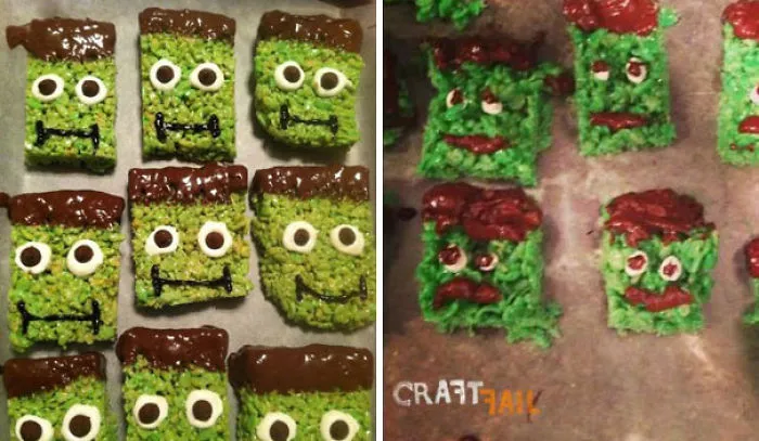 Frankenfail Treats