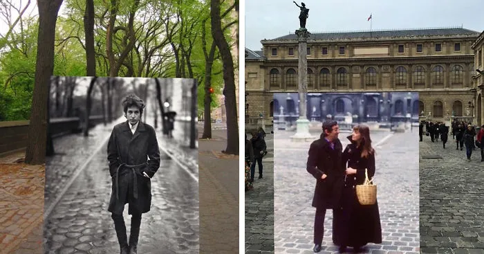 Historic Scenes Merged With The Present By Nick Sullivan
