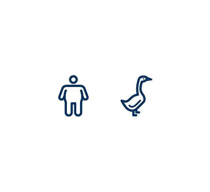 Penguin (Mörgæs) = Fat + Goose