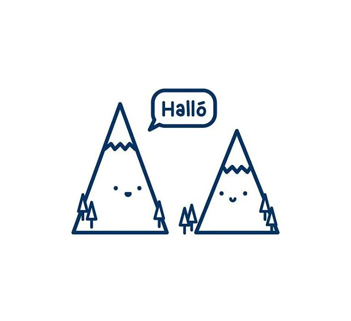 Echo (Bergmal) = Rock + Language