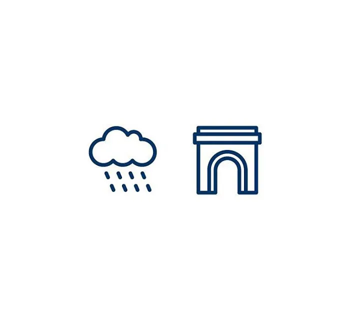 Rainbow (Regnbogi) = Rain + Arch