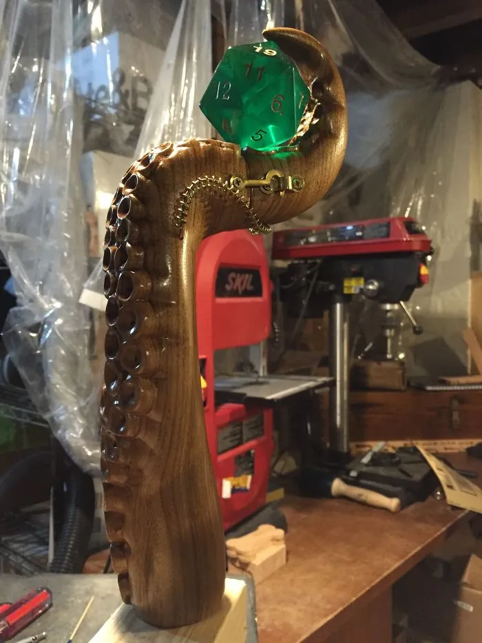 Tentacle Beer Tap Handle