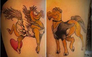 53 Brave Couples Who Chose Matching Wedding Tattoos Instead Of Rings