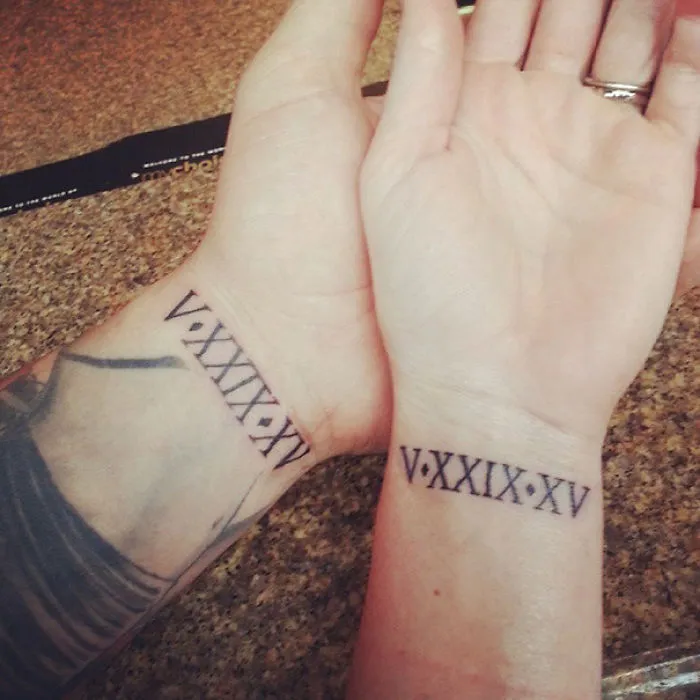 53 Brave Couples Who Chose Matching Wedding Tattoos Instead Of Rings