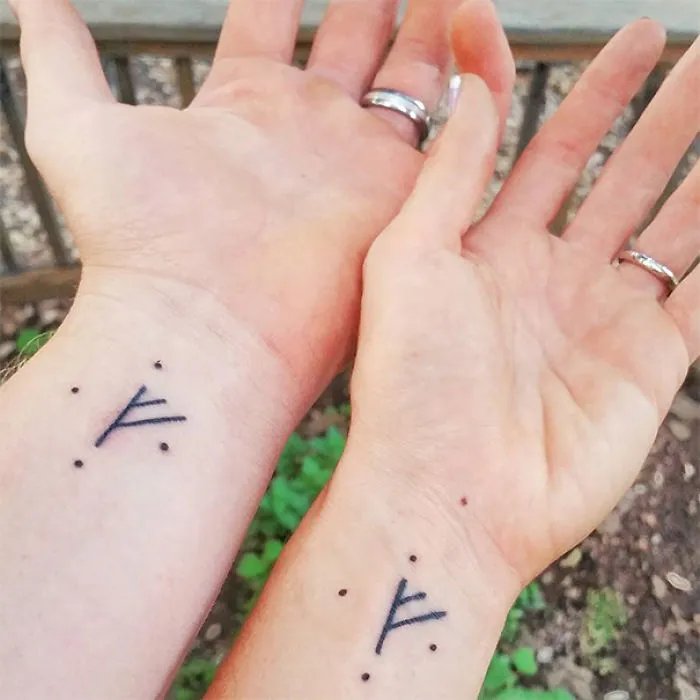 53 Brave Couples Who Chose Matching Wedding Tattoos Instead Of Rings