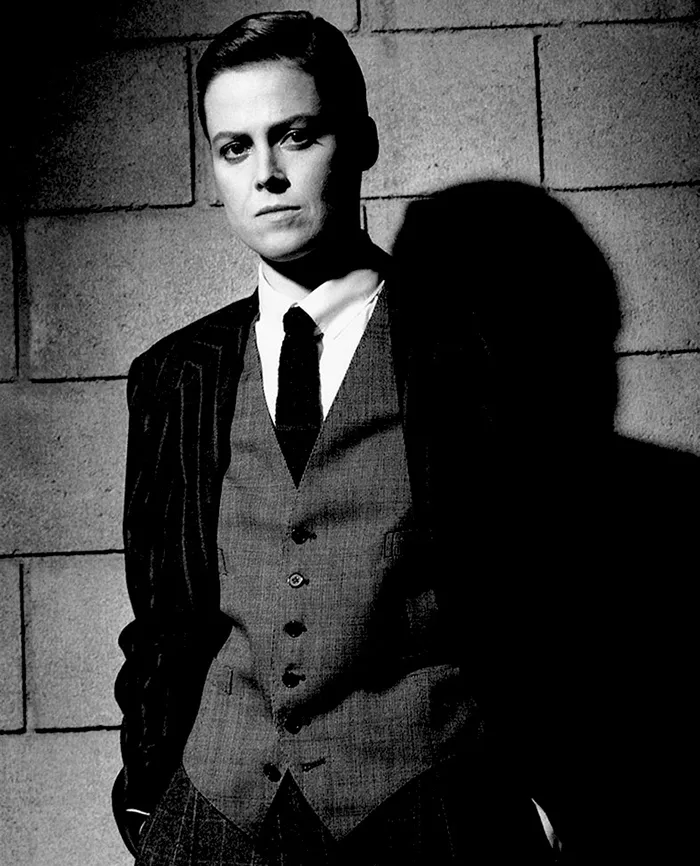 Sigourney Weaver Dressed As A Man, Los Angeles (1983)
