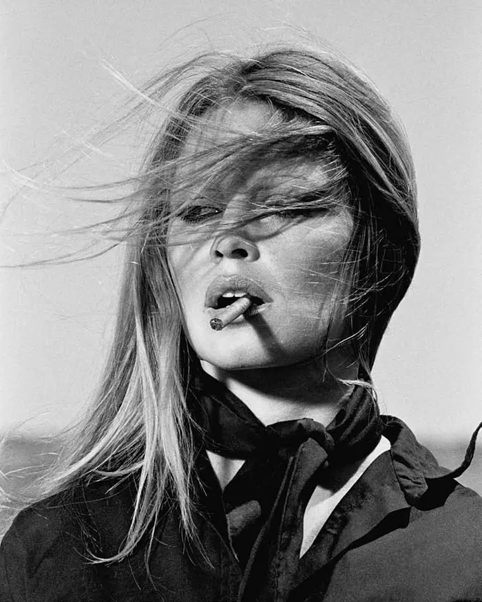 French Actress Brigitte Bardot On The Set Of The Ballad Of Frenchie King (1971)