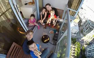 My Family Of 7 Lives In A 1,000 Square Foot Downtown Condo