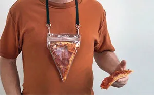 Portable Pizza Necklace Will Make Sure You're Always Together