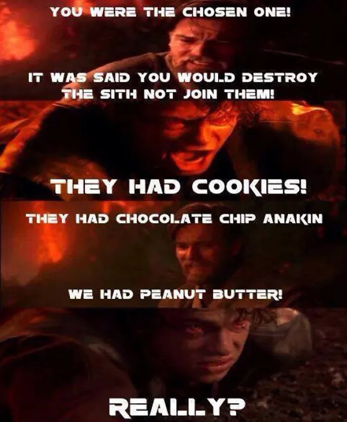 “The Dark Side Had Cookies!”