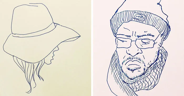 I Secretly Draw People On The New York City Subway