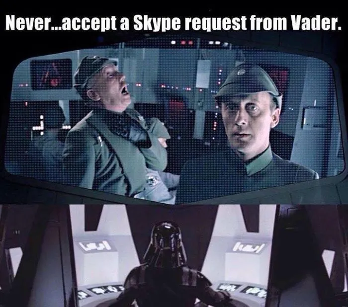 Block Darth Vader