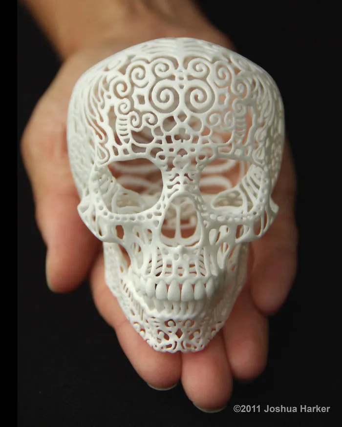 Filigree Sugar Skull