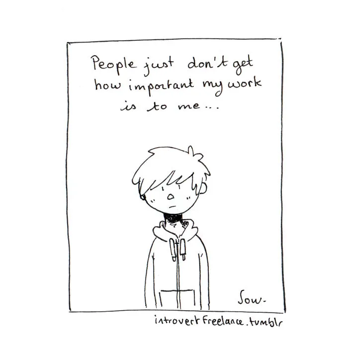 The Daily Struggles Of An Anxious Freelancer
