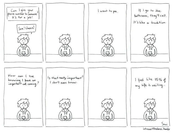 The Daily Struggles Of An Anxious Freelancer
