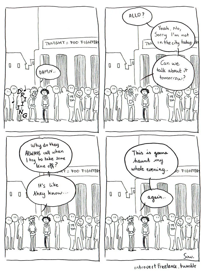 The Daily Struggles Of An Anxious Freelancer