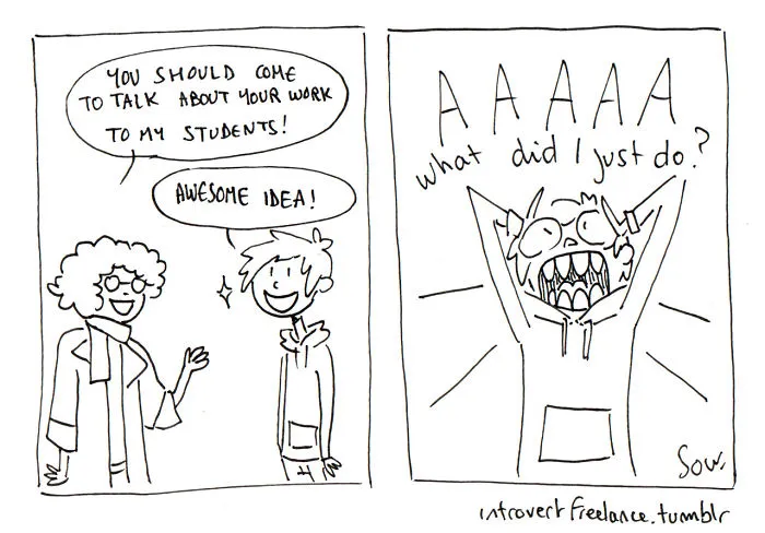 The Daily Struggles Of An Anxious Freelancer