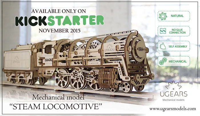 Ugears: Self-moving Mechanicals Models