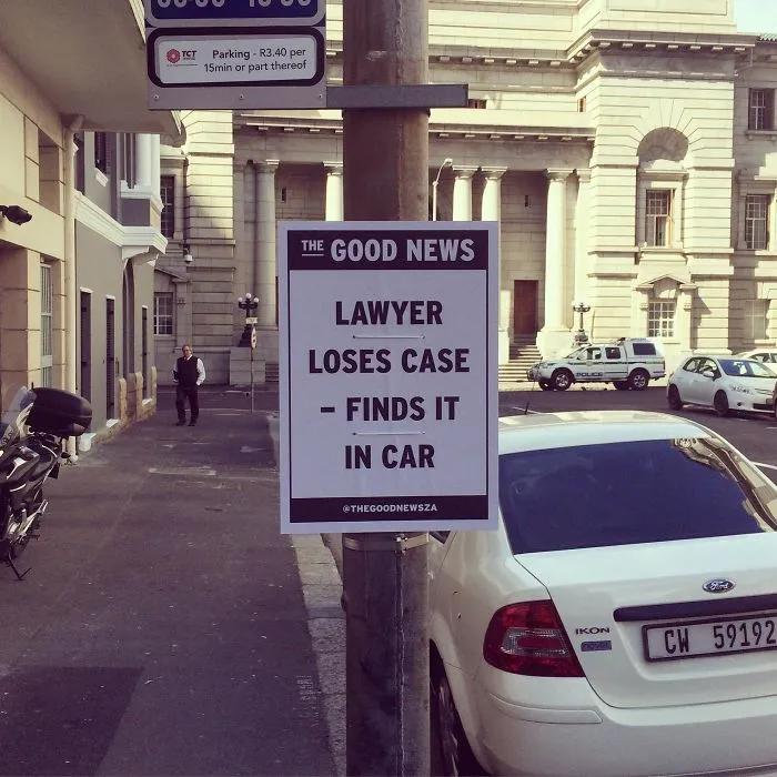 We Spread Good News Around Cape Town Because We're Fed Up With Negative News