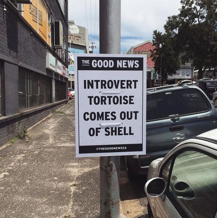We Spread Good News Around Cape Town Because We're Fed Up With Negative News