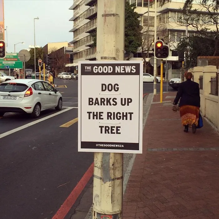 We Spread Good News Around Cape Town Because We're Fed Up With Negative News