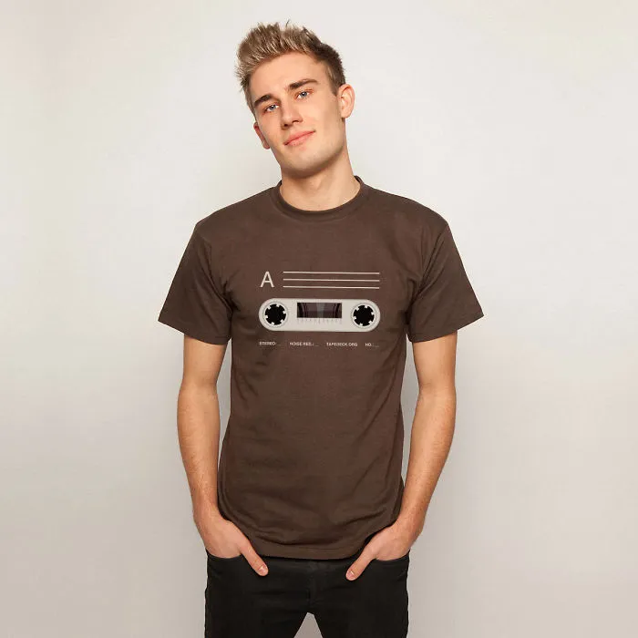 After Looking At Hundreds Of Cassettes, I Designed Five Iconic Tape Shirts.