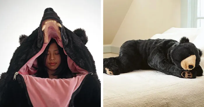 Bear Sleeping Bag Will Make Sure No One Disturbs Your Sleep