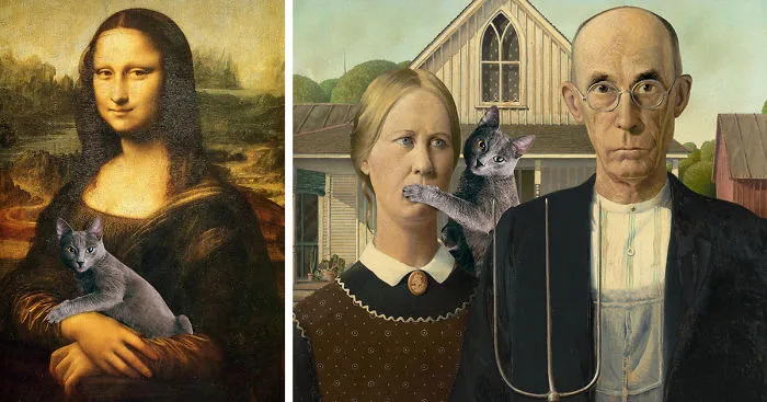 Photoshopping Your Cat Into Classic Artwork Will Never Get Old