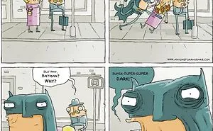 Comic Artist Creates Hilarious Stories Heavy With Pop Culture References.